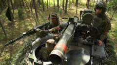 German troops on exercise in Lithuania this summer
