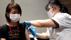 Прививка в Японии