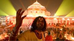Ogroman hinduistički hram otvoren u izbornoj godini Indiji