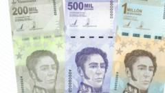 Новые банкноты Венесуэлы