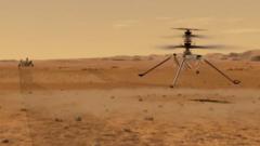 Вертолет на Марсе