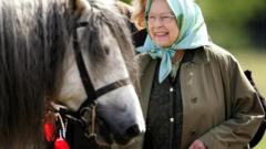 Королева и ее лошадь