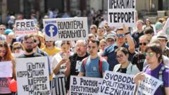 Митинг в поддержку Навального и политзаключенных в Праге