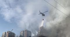 Požar: Gori Kineski tržni centar na Novom Beogradu