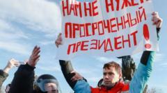 Протест в Санкт-Петербурге