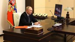 Путин на заседании Совета безопасности РФ