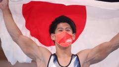 олимпийский чемпион, японский гимнаст Дайки Хасимото