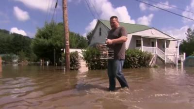 West Virginia floods survivor