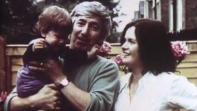 Georgi Markov with his family