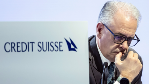 Credit Suisse's chief executive Ulrich Korne