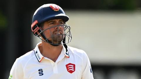 Alastair Cook made 6 in both innings at Chelmsford - in what may yet prove to his last knock as a first-class cricketer