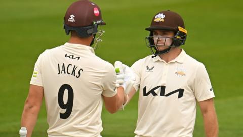 Will Jacks and Tom Latham narrowly missed out on centuries