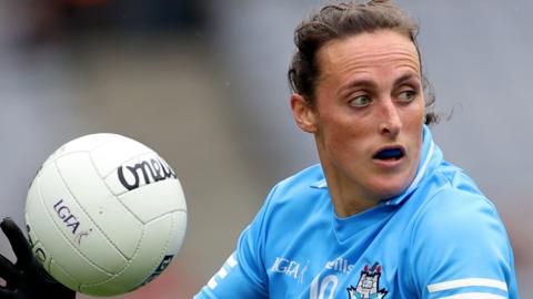 Hannah Tyrrell scored two goals for Dublin against Armagh