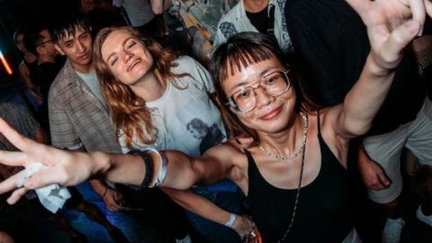 Dancers at the Haw Par Villa rave