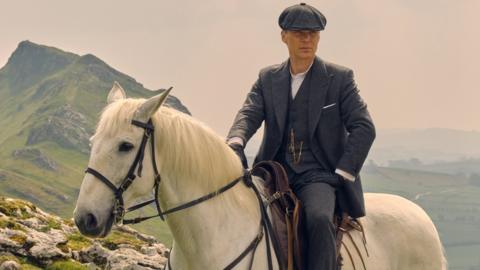 Final scenes of Peaky Blinders shot at Chrome Hill, Peak District, Derbyshire