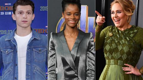 Tom Holland, Letitia Wright, Adele