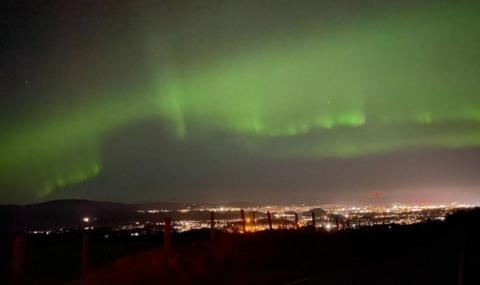 Aurora seen from Inverness