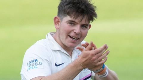 Ethan Bamber took the third 'five-fer' of his first-class career for Middlesex