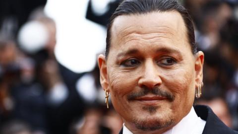 Johnny Depp at Cannes