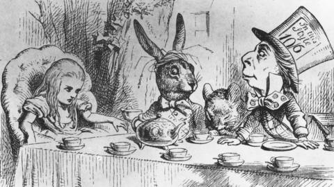 The Mad Hatter 's tea party