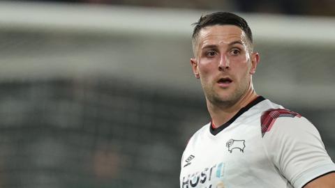 Conor Washington in action for Derby County