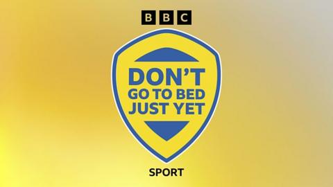Don't Go To Bed Just Yet podcast logo