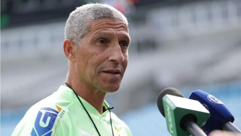 Ghana head coach Chris Hughton