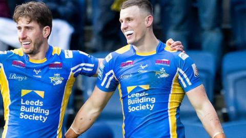 Ash Handley has scored five tries in Leeds' opening three Super League games
