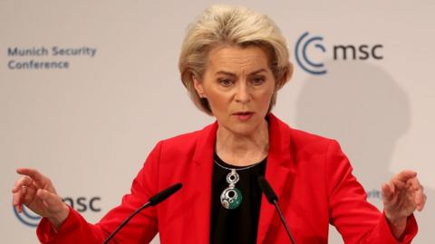 EU Commission President Ursula von der Leyen