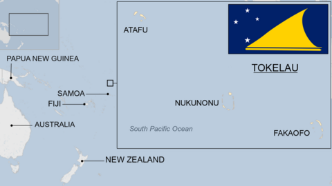 map of Tokelau