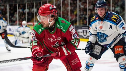 Action from Cardiff Devils' defeat to Coventry Blaze