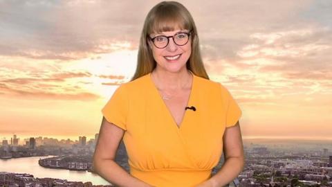 BBC London weather presenter Kate Kinsella