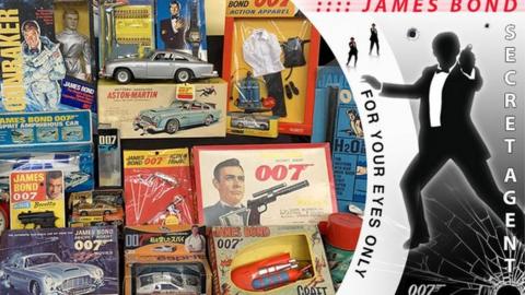 James Bond memorabilia