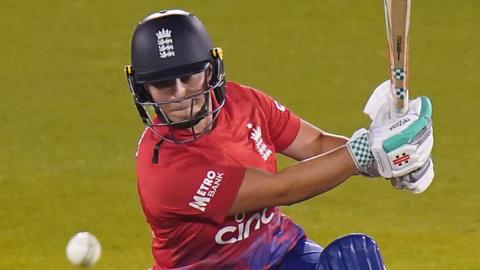 England batter Alice Capsey v Sri Lanka at Hove