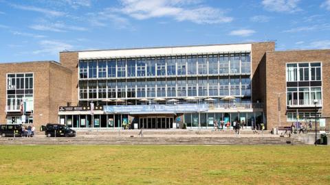 Swansea University building