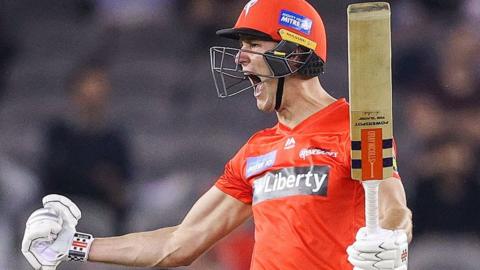 Beau Webster plays for the Melbourne franchise in the T20 Big Bash competition