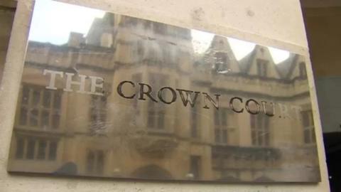 Bristol Crown Court sign