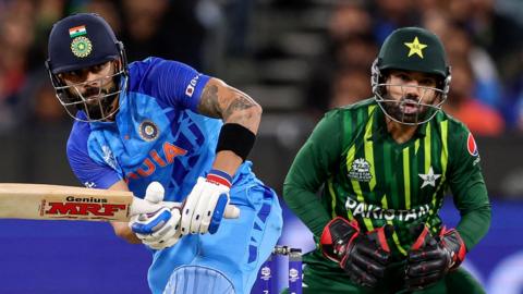 India v Pakistan at T20 World Cup 2022
