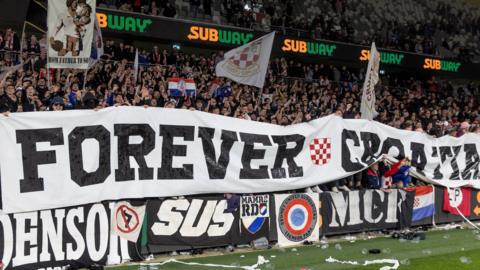 Sydney United fans during the Australia Cup Final