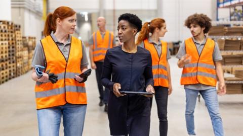 Warehouse workers