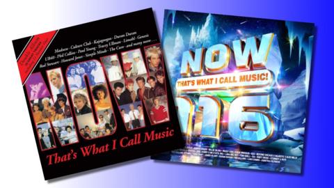 Cover art for Now That's What I Call Music volume 1 and 116