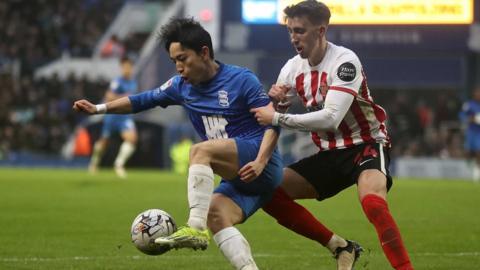 Koji Miyoshi now has five goals for Birmingham City this season