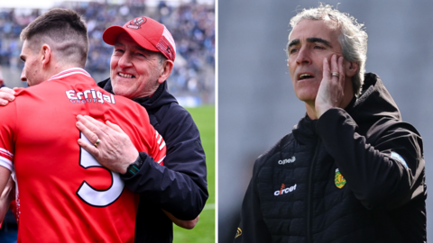 Mickey Harte and Jim McGuinness
