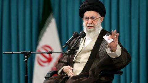 File photo of Iran's Supreme Leader, Ayatollah Ali Khamenei (2 November 2022)