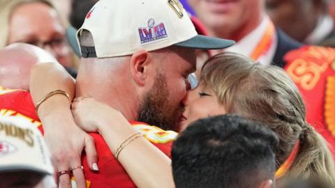 Travis Kelce and Taylor Swift