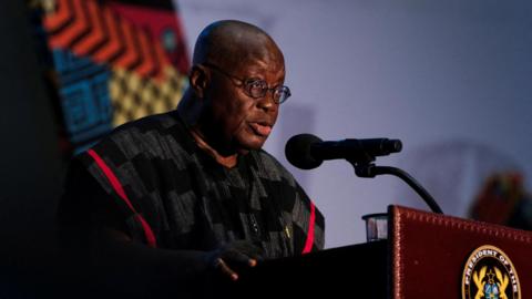 Ghana's president, Nana Akufo-Addo