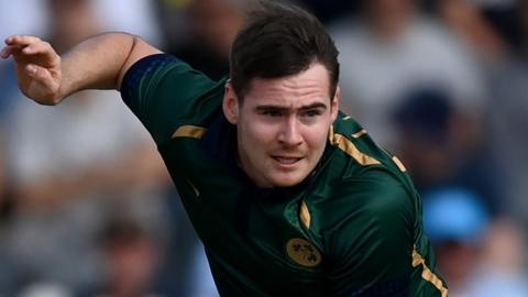 Josh Little's produced Ireland's best ever one-day international bowling figures of 6-36