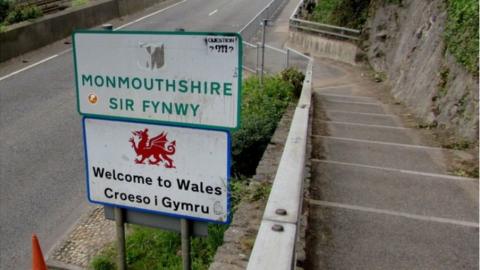 Monmouthshire sign