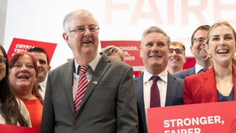 Mark Drakeford and Sir Keir Starmer