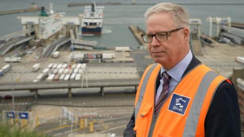 Port of Dover chief executive Doug Bannister